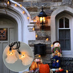 Halloween Ghost LED String Lights 8.5FT Indoor String Lights with 10 LED White Genius for Outdoor Patio Indoor, alternate