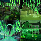 Halloween Lights Outdoor, Meteor Shower Christmas Lights 16 Tubes, alternate view 5