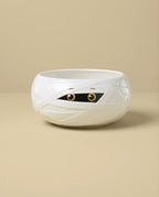 Halloween Mummy Candy Bowl in 1 Count in White, alternate view 2