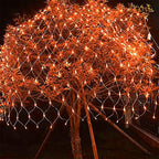 Halloween Net Lights, 360 LED 12ft x 5ft Connectable Mesh Fairy String Lights,8 Modes Low Voltage Safe Adaptor, alternate