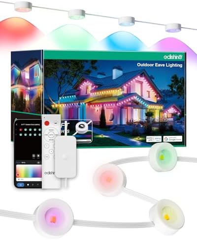 Halloween Permanent Outdoor Lights 120FT, IP67 RGBIC