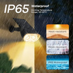 Halloween Solar Lights Outdoor Spotlight Waterproof RGB 4 Pack, alternate view 5