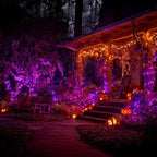 Halloween String Lights, 600 LED 196 FT Waterproof Black Wire String Lights with 8 Lighting Modes, Halloween, alternate view
