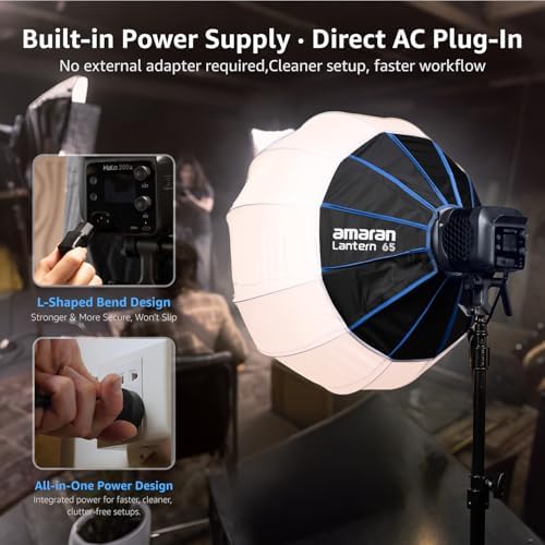 Halo 200x Compact 200W Bi-Color COB Light, LED Studio Light, alternate view 3