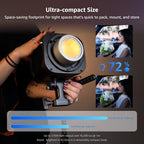 Halo 300x LED Studio Light Compact 305W Bi-Color COB Video Light, alternate view 3