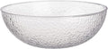 Hammered Plastic Serving Bowl - 15", Clear, 1 Pc in 15 inches in Clear