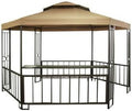 Hampshire Hexagon Gazebo Replacement Canopy Top Cover - RipLock 350 - NOT Interchangeable with Any Other Hexagon