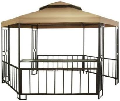 Hampshire Hexagon Gazebo Replacement Canopy Top Cover - RipLock 350 - NOT Interchangeable with Any Other Hexagon