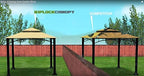 Hampshire Hexagon Gazebo Replacement Canopy Top Cover - RipLock 350 - NOT Interchangeable with Any Other Hexagon, alternate
