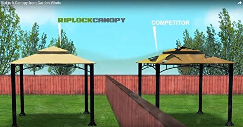 Hampshire Hexagon Gazebo Replacement Canopy Top Cover - RipLock 350 - NOT Interchangeable with Any Other Hexagon, alternate