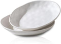 Handcrafted Ceramic Plates Set of 2, Pasta Bowls | 10'' Serving Bowls for Entertaining, Serving Dishes |