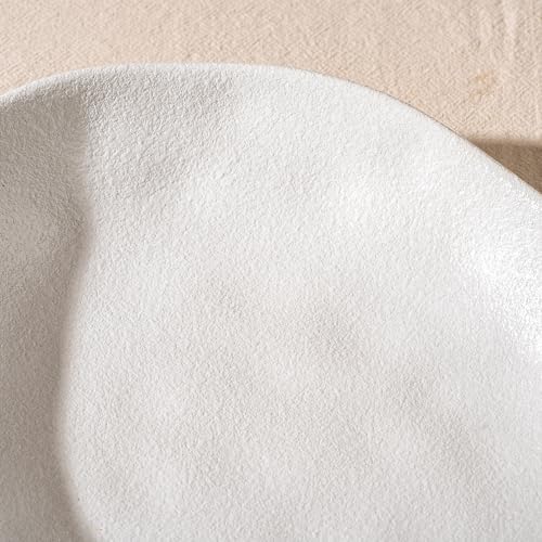 Handcrafted Ceramic Plates Set of 2, Pasta Bowls | 10'' Serving Bowls for Entertaining, Serving Dishes |, alternate view 5