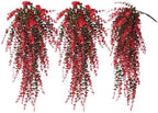 Hanging Artificial Plants Fake Vines Hanging Eucalyptus Leaf Plants