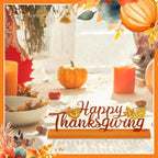 Happy Thanksgiving Decorations for Home, Fall Metal Table Sign, alternate view 6