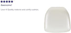 Hard Ivory Vinyl Chiavari Chair Cushion (Pack of 2), alternate view 3