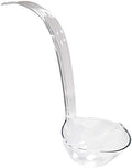 Hard Plastic 5-Ounce Punch Bowl/Serving Ladle, 1-Count, Clear in Clear