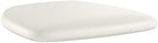 Hard Vinyl Chiavari Chair Cushion, White in White, alternate view 3