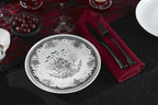 Haunted Village Accent Plates, Set Of 4, Assorted, Service For 4 in 4 Count in Multicolor, alternate view 6