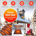 Heated Snow Melting Mat,30"x60" Snow Melting Mats for Decks and Sidewalks, alternate view 7