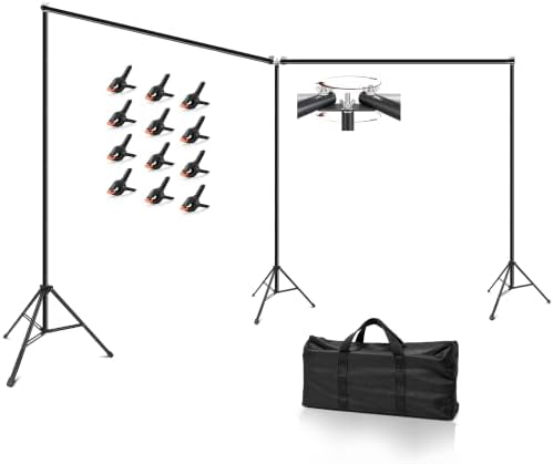Heavy Duty Backdrop Stand 20x10ft, Large Adjustbale Banner Holder in 20x10ft