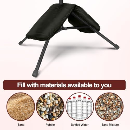 Heavy Duty Backdrop Stand 20x10ft, Large Adjustbale Banner Holder in 20x10ft, alternate view 4