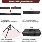 Heavy Duty Backdrop Stand 20x10ft, Large Adjustbale Banner Holder in 20x10ft, alternate view 5