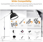 Heavy Duty C Stand, 10.8ft, with Holding Arm, Stainless Steel, alternate view 6