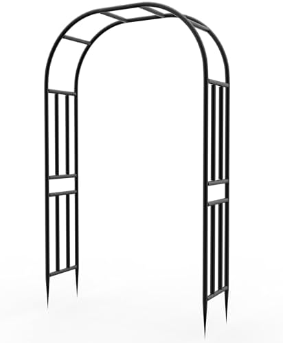 Heavy Duty Garden Arch Arbor Trellis 94.5" H*63" L(16MM Pipe)