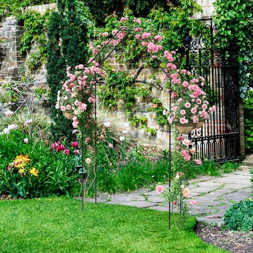 Heavy Duty Garden Arch Trellis for Climbing Plants Garden Arbor Arches, alternate view 4