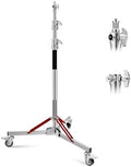 Heavy Duty Light Stand with Casters 10ft/305CM 30kg/66lb Load Bearing