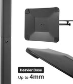 Heavy Duty Pedestal Sign holder floor Stand, sign stand poster stand, Acrylic Frame Standing Floor for 11 x 17, alternate