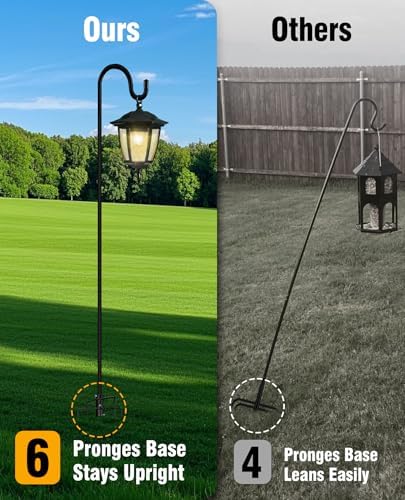 Heavy Duty Pole Stabilizer Stand Base with 6 Prongs for 1′′ Pole, alternate view 5