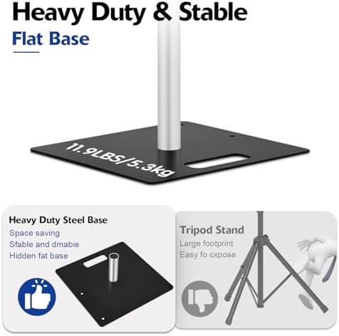 Hecis Heavy Duty Backdrop Stand,12x12ft Double Crossbar Pipe and Drape Stand, arch backdrop stand, Back Drop, alternate view