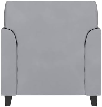 HERCULES Diplomat Series Gray LeatherSoft Chair, alternate view 5