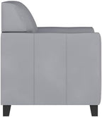 HERCULES Diplomat Series Gray LeatherSoft Chair, alternate view 6