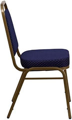 Hercules Fabric Banquet Chair, Gold, 4-Pack in Gold, alternate view 6
