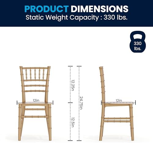 Hercules Kids Resin Chiavari Chair, Gold in Gold, alternate view 3
