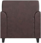 Hercules LeatherSoft Chair, Brown in 29"D x 30.5"W x 32.5"H in Brown, alternate view 5