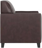 Hercules LeatherSoft Chair, Brown in 29"D x 30.5"W x 32.5"H in Brown, alternate view 6