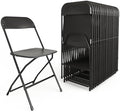 Hercules Plastic Folding Event Chair, Black, 20-Pack in Black