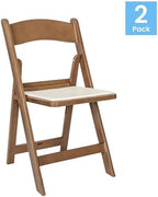 Hercules Resin Indoor/Outdoor Event Chair, Chestnut, 2-Pack, alternate view 4