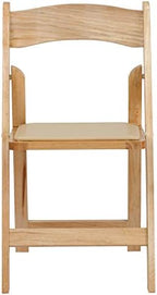 Hercules Series Beechwood Folding Event Chairs with Padded Seats, Modern Wooden Folding Banquet Chairs, Set of, alternate