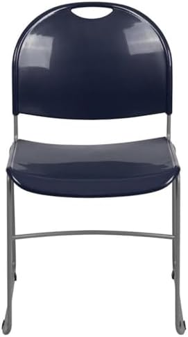 Hercules Stack Chair, Navy, alternate view 4