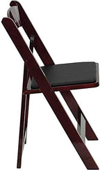 Hercules Wood Folding Chair, Mahogany, 4-Pack, alternate view 5