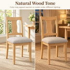 High-Back Dining Chairs Set of 4, Upholstered Side Chairs, alternate view 7