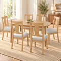 High-Back Dining Chairs Set of 6, Upholstered Side Chairs