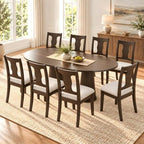 High-Back Dining Chairs Set of 8, Upholstered Side Chairs