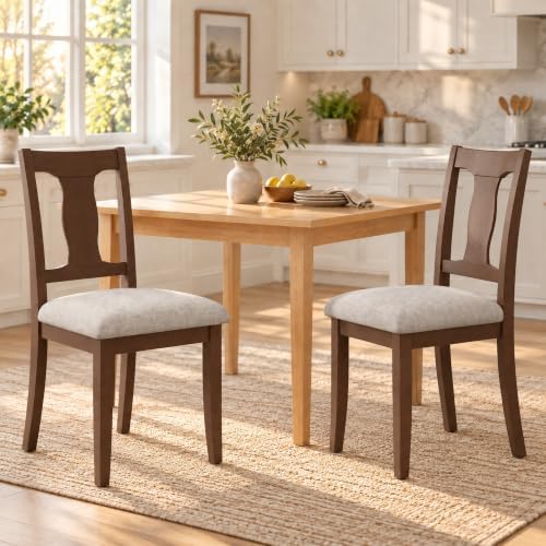 High-Back Dining Chairs Set of 8, Upholstered Side Chairs, alternate view 2