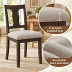 High-Back Dining Chairs Set of 8, Upholstered Side Chairs, alternate view 4