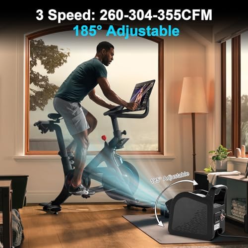 High Velocity Blower Fan - Floor Drying Fan for Cooling and Ventilating, 355 CFM Air Mover Floor Dryer, Fans for, alternate